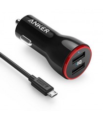 Anker USB car charger 2-port