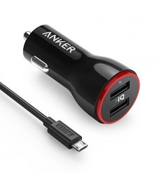 Anker USB car charger 2-port