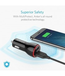 Anker USB car charger 2-port