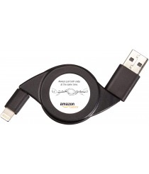 كيبل AmazonBasics Lightning ملتف 0.6 متر