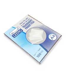 Leeno transparent pocket file A4