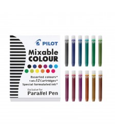 Pilot cartridge ink - multi colours  