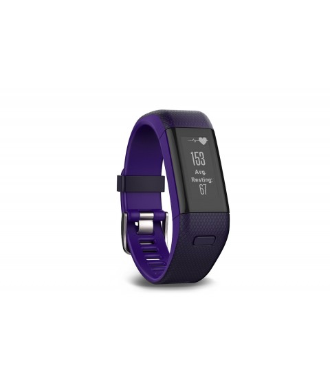 Garmin vívosmart HR+ Regular Fit Activity Tracker - Purple