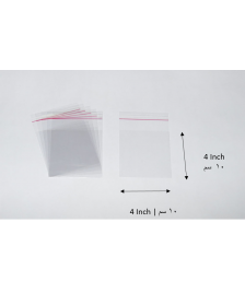 Transparent adhesive bag - 4x4 Inch | 10x10 cm    